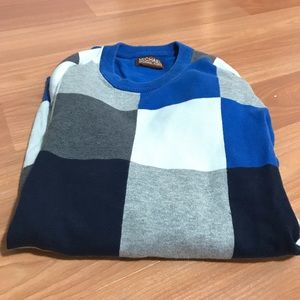 New Michael Kor Sweatshirt Blue patterned